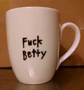 Betty's mug